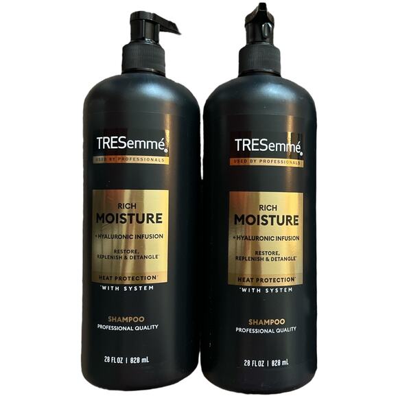 Lot 2 TRESemme Hydrating Shampoo/Conditioner Moisture Rich - Picture 3 of 4
